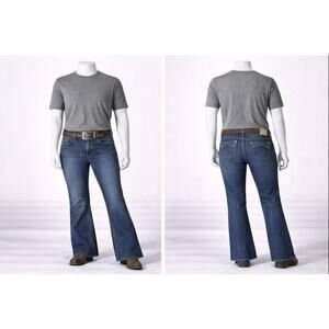 Ariat REAL Denim Women’s Flare Jeans 28R High Rise Cowgirl Western